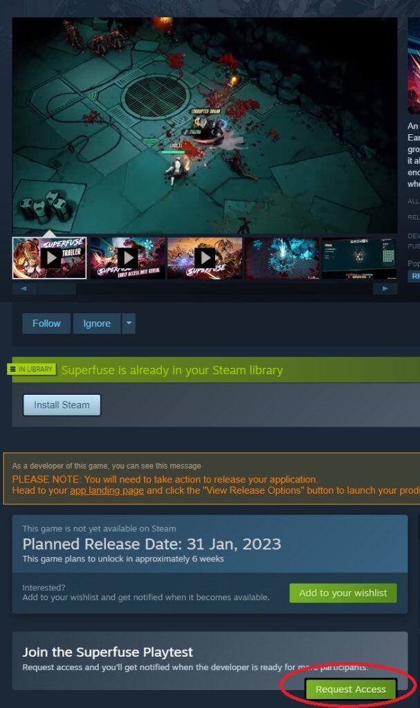 Steam is adding a playtest button