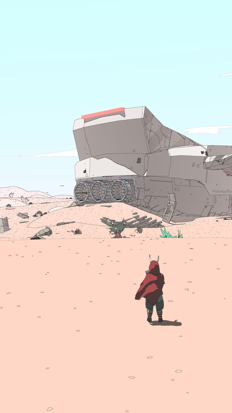 Sable Mobile Wallpapers - Raw Fury