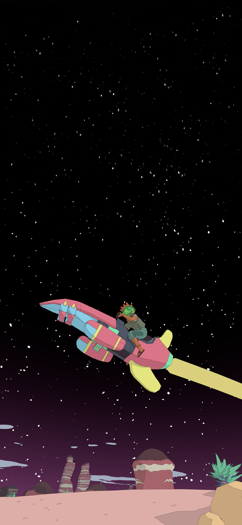 Sable Mobile Wallpapers - Raw Fury